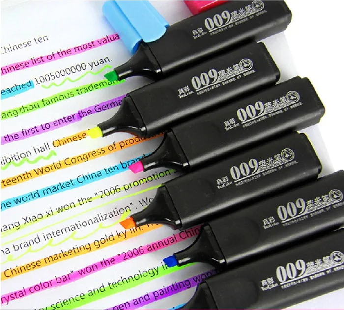 True Color Highlight Pen Highlighter Nite Writer Penin Highlighters