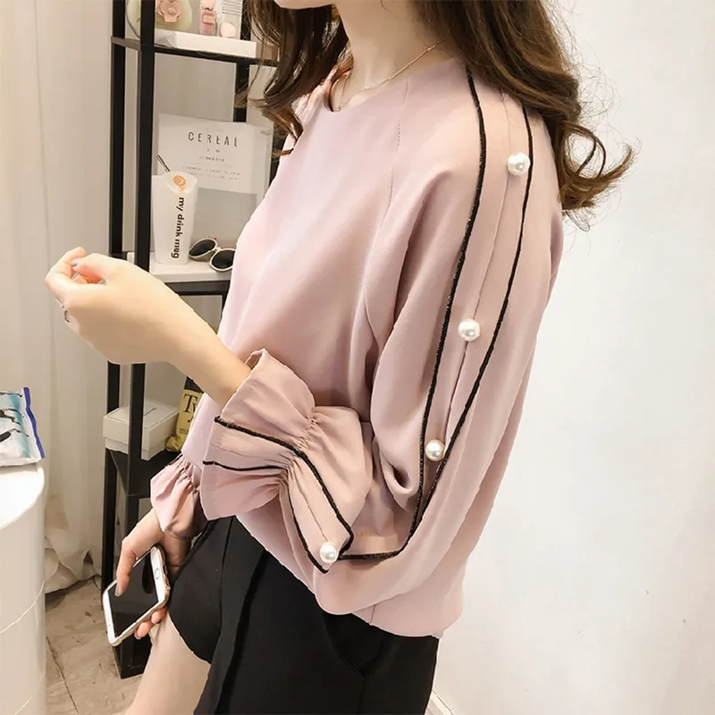 Plus Size 5XL 2017 Women Top Butterfly Long Sleeve Autumn Spring font b Blouse b font