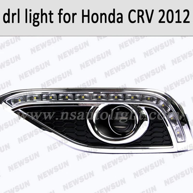 

2PCS 12 LED Car Daytime Running Light,Auto Lamp DRL,High Brightness 12V automotive led light for Honda CR-V 2012