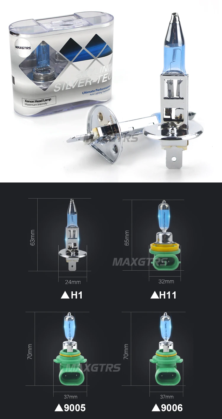 2x противотуманные фары авто H1 H11 9005 9006 фар Лампа 12V 100W Супер белый галогенные лампы Автомобильные светодиодные лампы фар Галогенные лампы