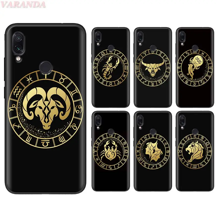 

Zodiac Signs Soft Case for Redmi Note 7 5 6 Pro Redmi 7 7A K20 6 Pro 6A 5 Plus 4X S2 Y3 GO Silicone Case