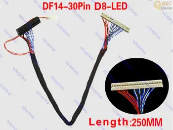 

5PCS/set DF14-30P-D8 1ch 8bit LED backlight LVDS cable for Sharp LQ150X1LW94