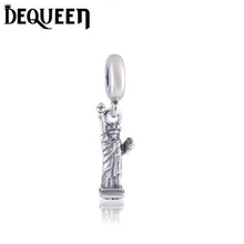 Estatua de la Libertad Berloque Pulsera Encantos Lote Al Por Mayor 2016 de joyería de Moda Encantos de Pandora Fabricación y Envío Libre