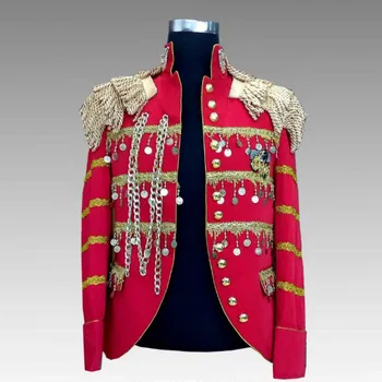 

European and American Korean men's domineering uterus suit 2019 new Republic of China presidential uniform costume