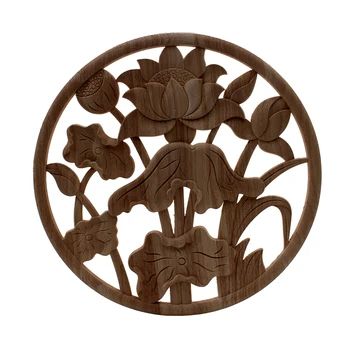 

VZLX Wood Crafts Log Slices Discs Cutout Circle Round Large Decor Wooden For Wedding DIY Home Decoration Accessories Figurine