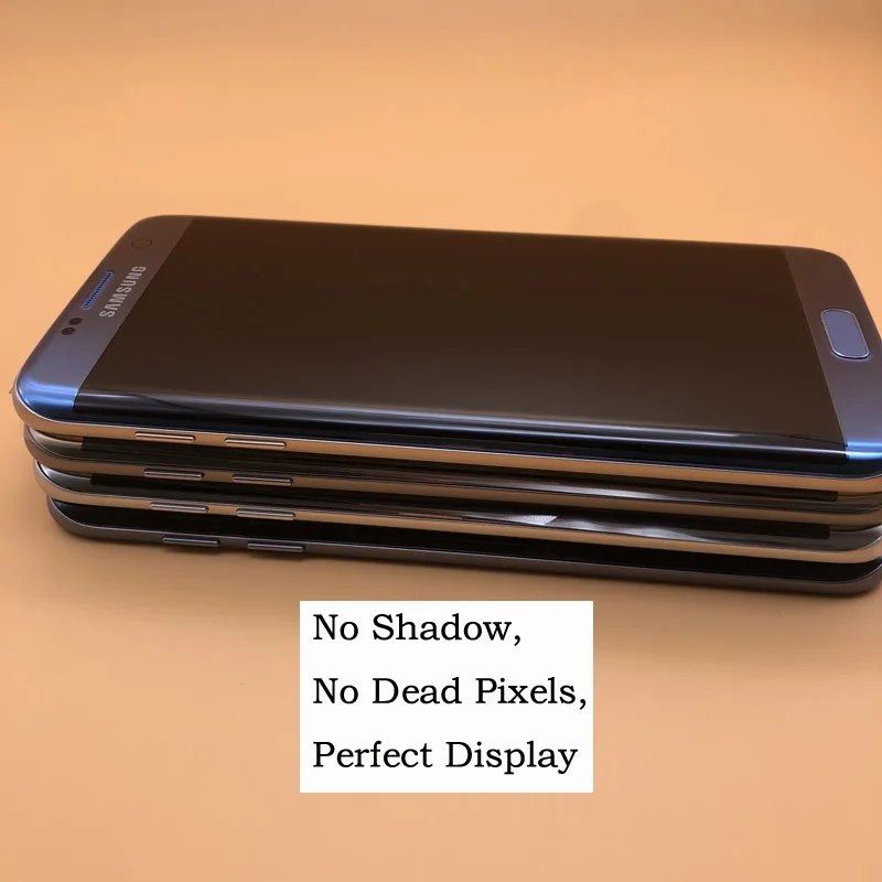 

5.5'' ORIGINAL Super AMOLED LCD Display For Samsung S7 Edge G935F G935FD G935 LCD Digitizer Touch Screen With Frame Assembly