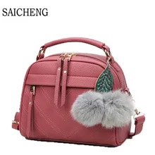 SAICHENG 2017 Mode Haar Frauen Taschen Handtaschen Frauen Berühmte Marke Designer Leder Crossbody-tasche Für Frauen Umhängetasche Damen