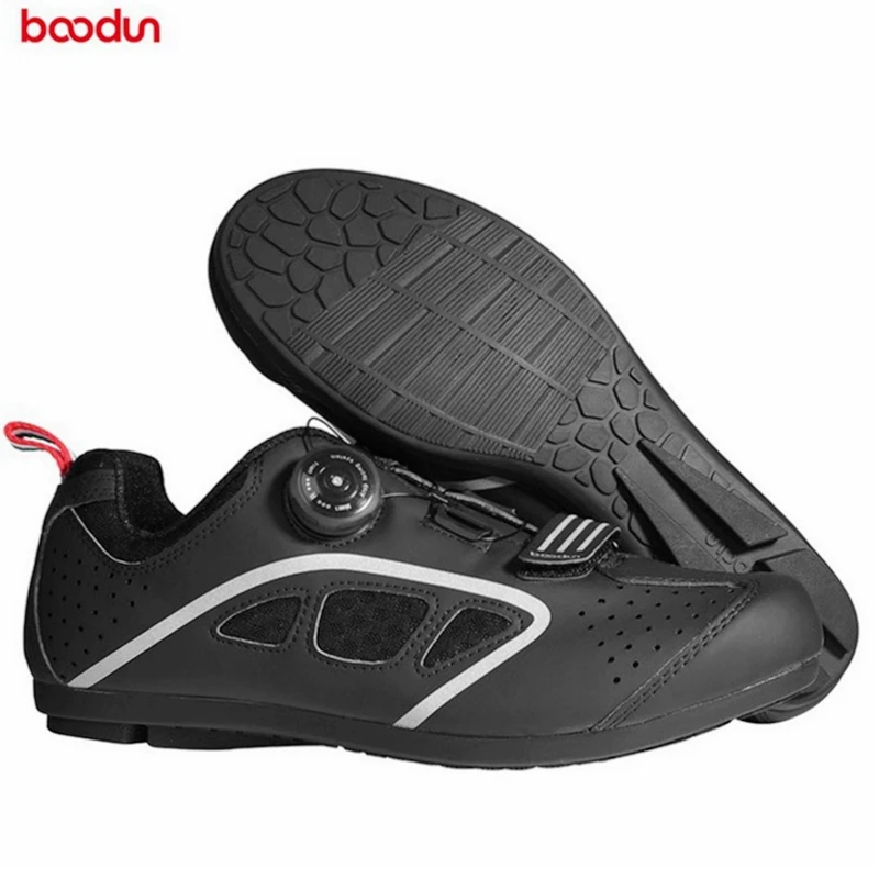 

bicycle road shoes non-locking breathable mtb mountain bike men's shoes wear resistant rubber sole zapatillas ciclismo Equipment