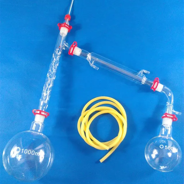 1000ml, 24/29,Glass Distillation Apparatus,With 200mm Vigreux