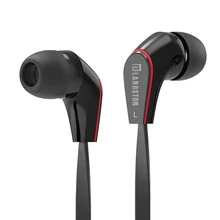 High Quality Langstom JM12 Stereo Earphone Super Bass Headphone Hifi Headset with microphone for Mobile Phone