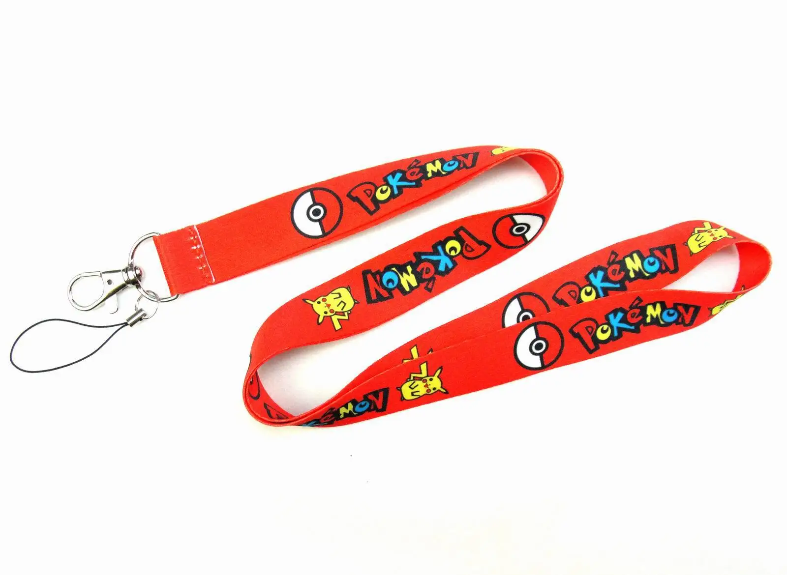 Poke Pocket Monster Lanyard косплей мультфильм милый шейный ремень для удостоверения личности Держатели значков унисекс аксессуары