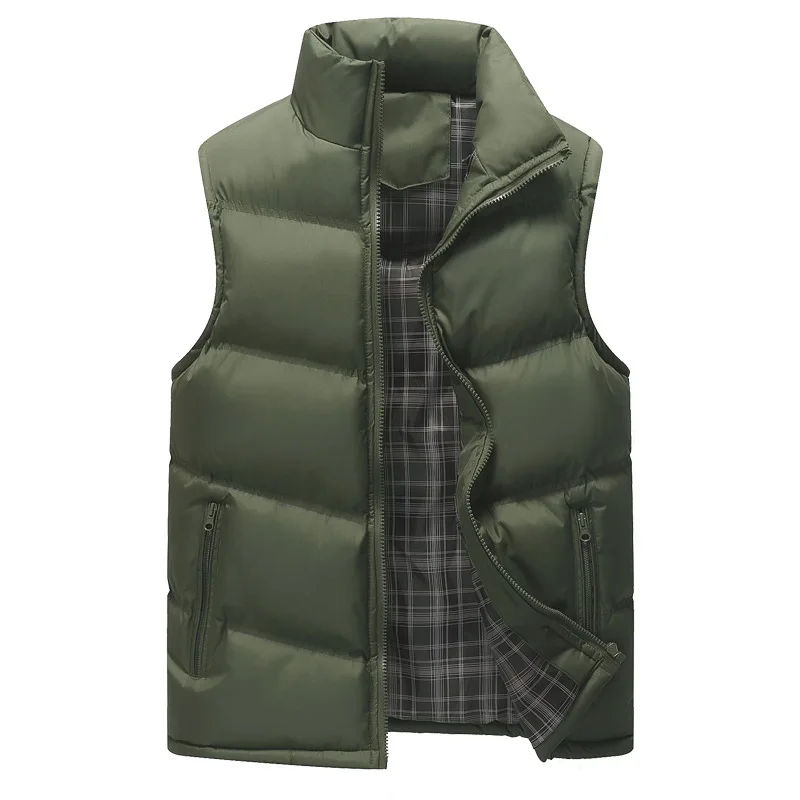 Men Cotton Padded Warm Waistcoat 48in Vests & Waistcoats from Men's
