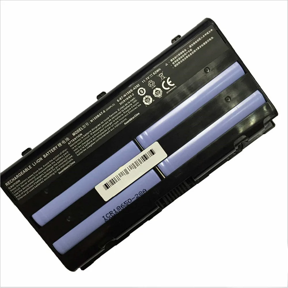 

New genuine Battery for Hasee Z6 GX8 N150BAT-6 11.1V 62WH