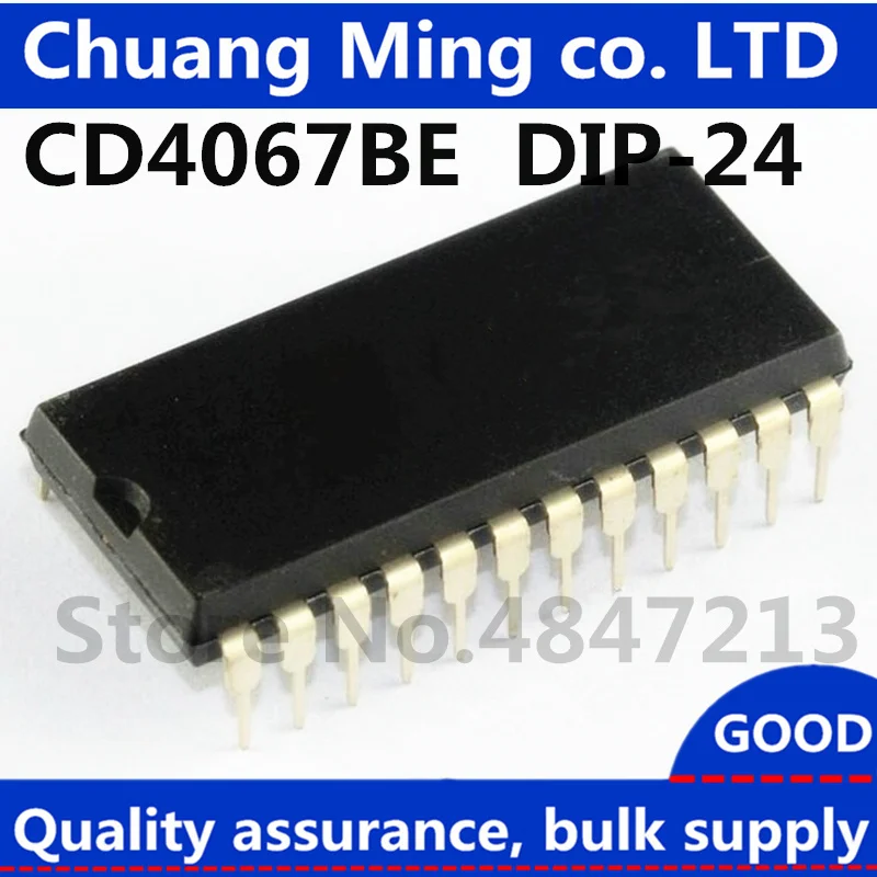 50 шт./лот CD4067BE CD4067 4067 DIP-24 в наличии | Электроника