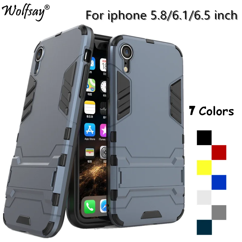 Bumper Armor Case For iphone XS Max Case 6.5" Heavy Duty