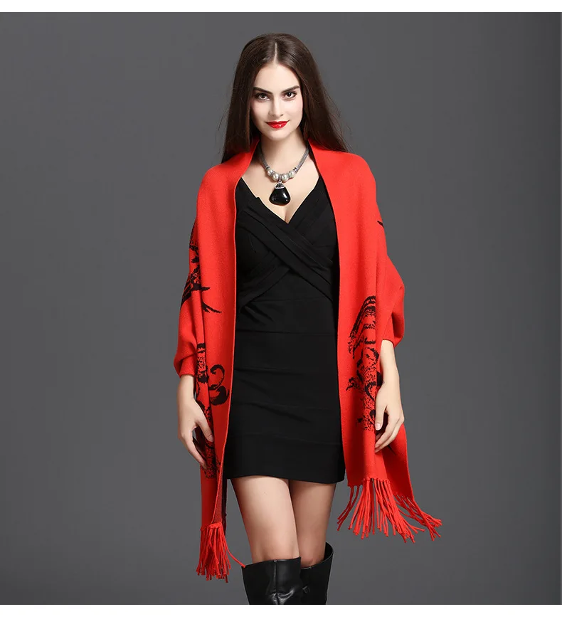 SC160 крупноразмерный шарф, весенний искусственный кашемир, Пашмина, женский кардиган с принтом, дизайнерский женский длинный рукав, шаль в винтажном стиле