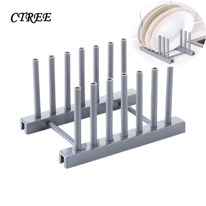 

CTREE Baby Bottle Drying Rack Storage Tray Baby Bottle Rack Straight Stlye Cleaning Dryer Drainer White Gray Kitchen Gadget C759