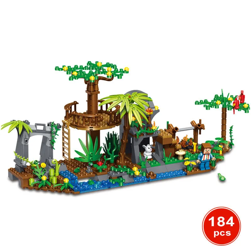 My World Village Minecrafted Building Blocks Compatible LegoINGs City Figures Dragon Bricks Sets Educational Toys for Children My World Village Minecrafted Building Blocks Compatible LegoINGs City Figures Dragon Bricks Sets Educational Toys for Children