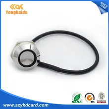 200 шт./лот TM1990A совместимый 1990A-F5 iButton I-кнопка электронного ключа IB идентификационные карты Fobs черной ручкой карта TM