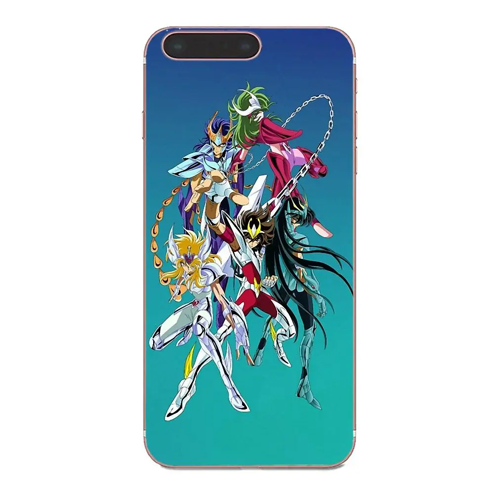 Для Moto G G2 G3 G4 G5 HTC 530 626 628 630 816 820 One A9 M7 M8 M9 M10 E9 Plus U11 TPU Дизайн Saint Seiya|Чехлы-накладки| |