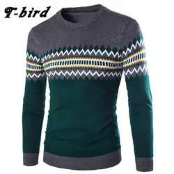 T-Bird 2017, Новая мода осень Для мужчин S Свитеры для женщин Высокое качество Рождество Платья-свитеры Cusual мужской Пуловеры для женщин трикотаж