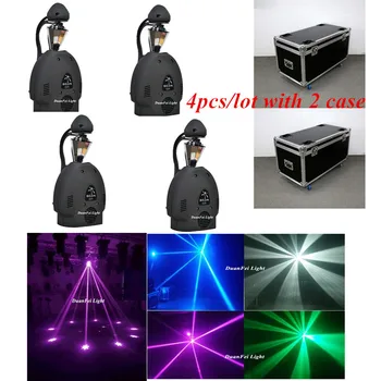 

( flightcase )4pcs LED Stage effect 5r beam scanner 200W led beam moving head rgbw