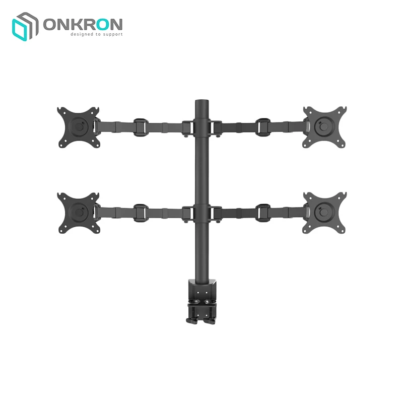 

Настольный кронштейн для 4х мониторов ONKRON D421E черный