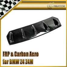 ЭПР Стайлинга Автомобилей Для BMW 2002-2008 E85 E86 Z4 Z4M АРМИРОВАННЫХ Стекловолокном Родстер Задний Диффузор