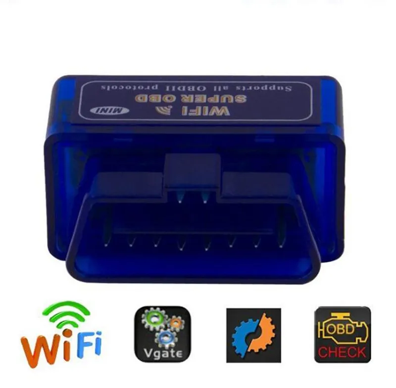 ELM327 WIFI OBD2 считыватель кодов Автомобильный сканер диагностический инструмент