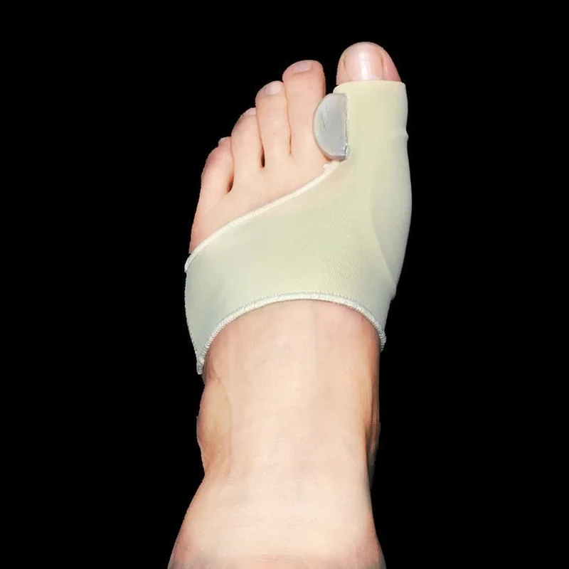 2 шт = 1 пара разделитель пальцев ног вальгусная деформация, корректор ортопедический для ног, корректор кости большого пальца, коррекционный носок для педикюра, выпрямитель