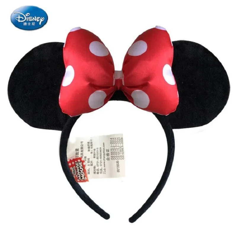 Игрушки для девочек Disney плюшевая повязка на голову детский Рождественский