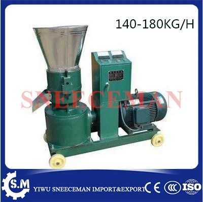 

140-180kg/h bird animal feed pellet machine to press balanced food with 3mm pellets Chickens/Ducks/Rabbits/Cattle/Sheep/Pig