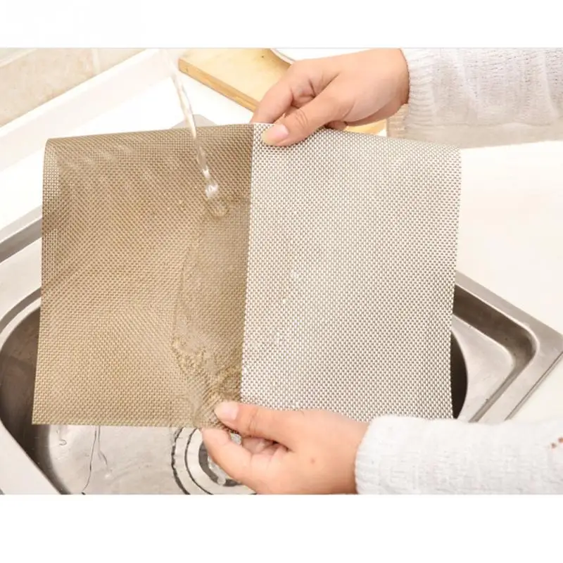 4pcs PVC Kitchen Dinning Bamboo Table Placemats for Table Mat Manteles Individuales Doilies Cup Mats Coaster Pad