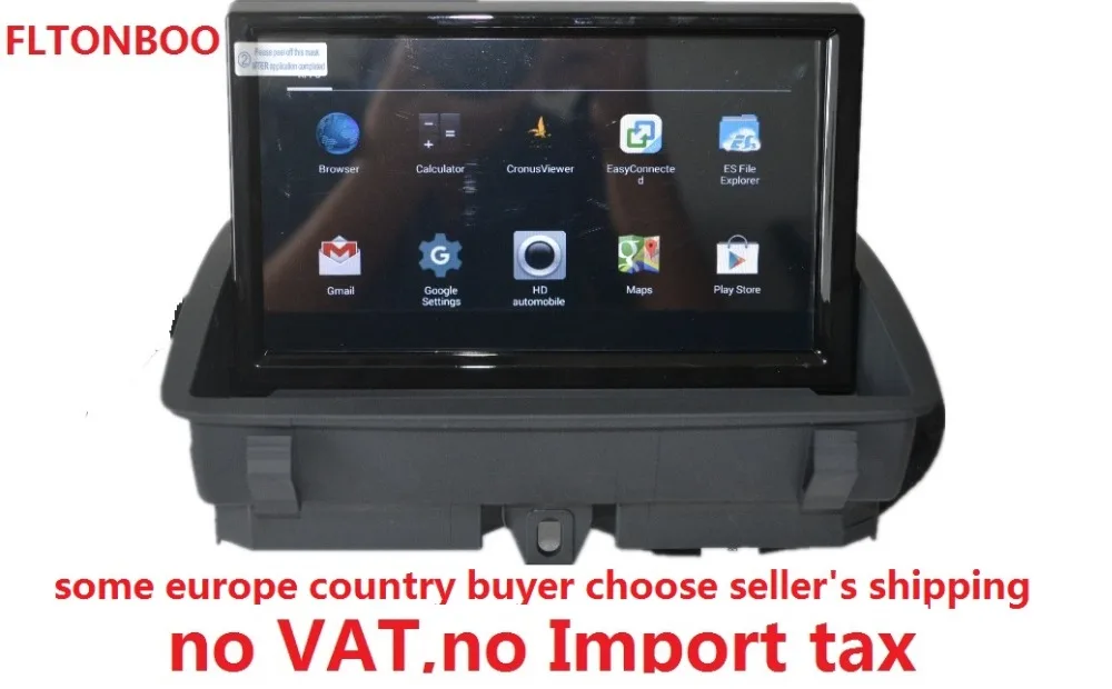 8 inch android 4 4 Car font b GPS b font Navigation fit for Audi Q3