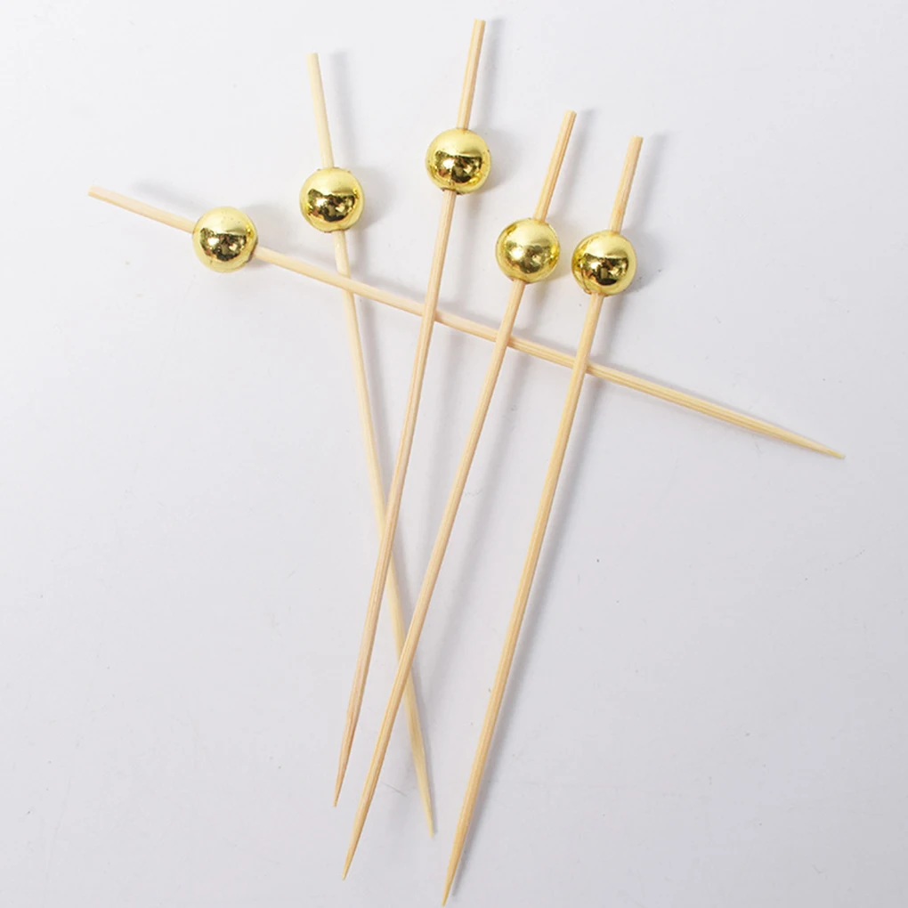 

Kitchen Cooking Tool 100pcs/bag Long Barbecue Grill Bamboo Skewers Grill Meat Wood Sticks Disposable BBQ Supplies