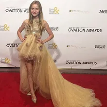Vestido longo 2016 Eine Linie Lange kleinkind pageant kleider organza blume mädchen kleider kids brautkleider low back