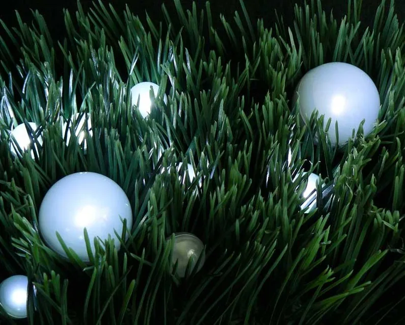 

48pcs* Waterproof Floating wedding Decoration super Mini Fairy LED light Ball , multicolor Fairy Pearls led light for home decor