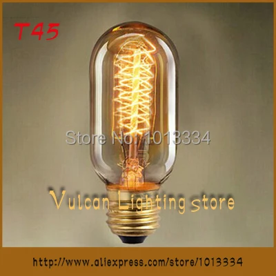 Retro Light E27 Household Incandescent Bulb Edison Retro Light E27 Household Incandescent Bulb Edison Mouth Clic Super Large Decorative Bulbs T45