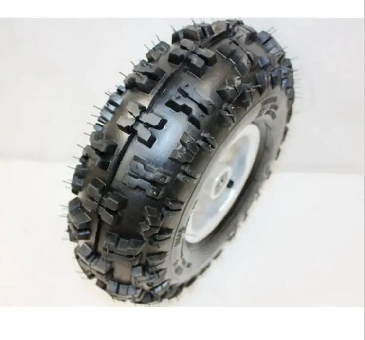 2 шт 3 50/4 10 4 &quotдюймовый обод колеса + Шина 49cc мини квадроцикл грязи ATV багги|tyre