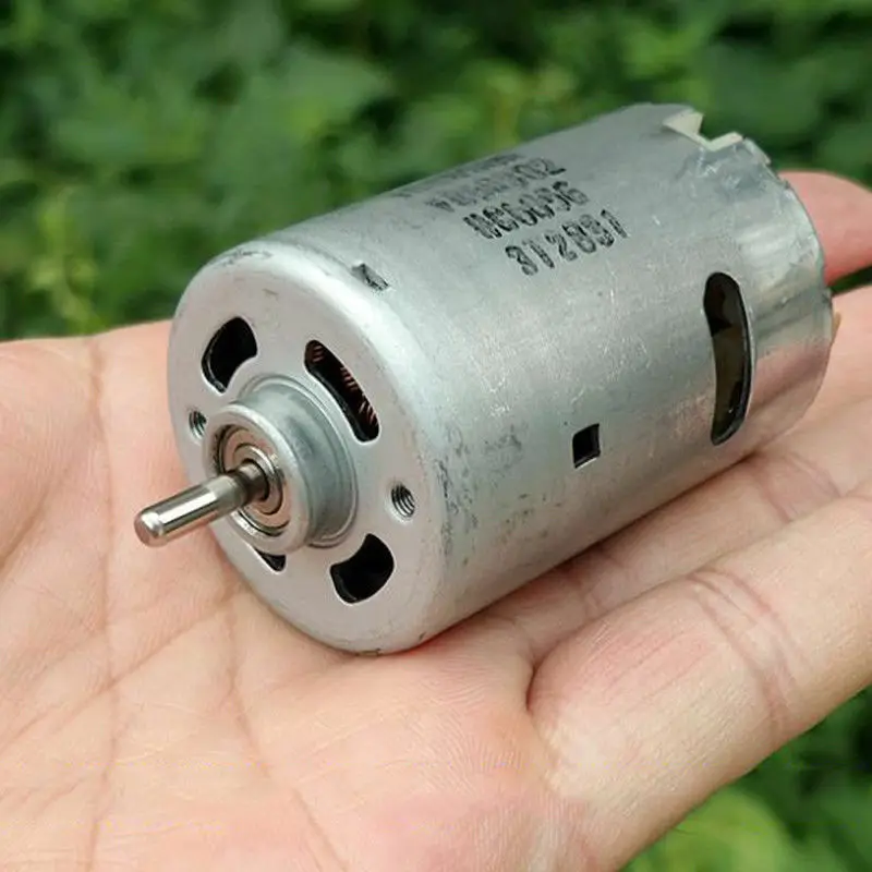 DC12//24V RS395 High Speed DC Motor Carbon Brush Motor For DIY Electric Tool