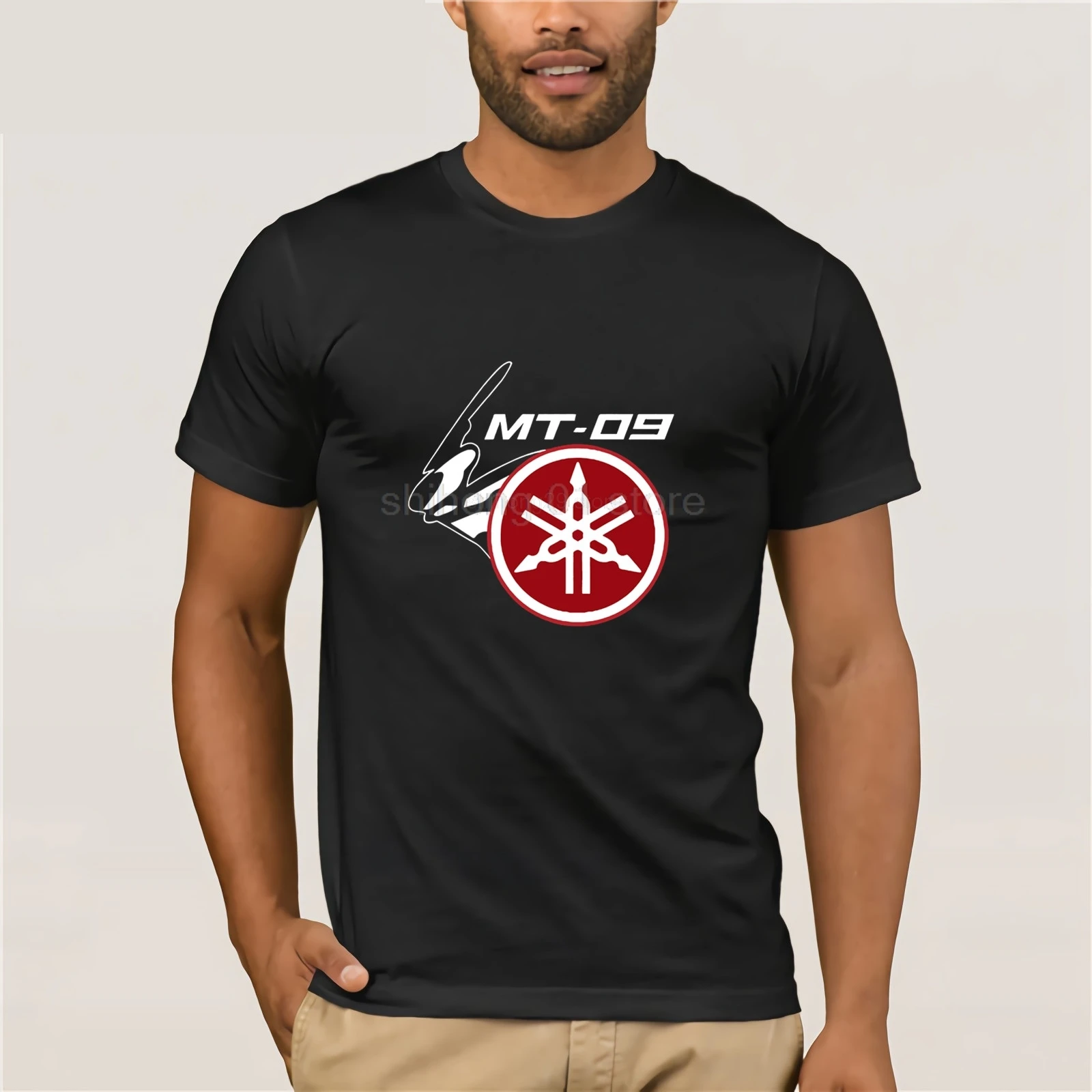

T-Shirt Ringer Motorcycle Black Yam Mt-09 Tracer 900 Newest 2019 Fashion Sleeves Cotton T-Shirt Fashion Custom Tees