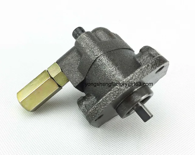 Pressure adjustable electric trochoid oil pump/gear gerotor circulation