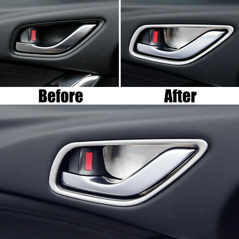 Для Mazda Cx 5 Cx5 Ke 2012 2013 2014 2015 2016 хромированная внутренняя дверная ручка крышка для