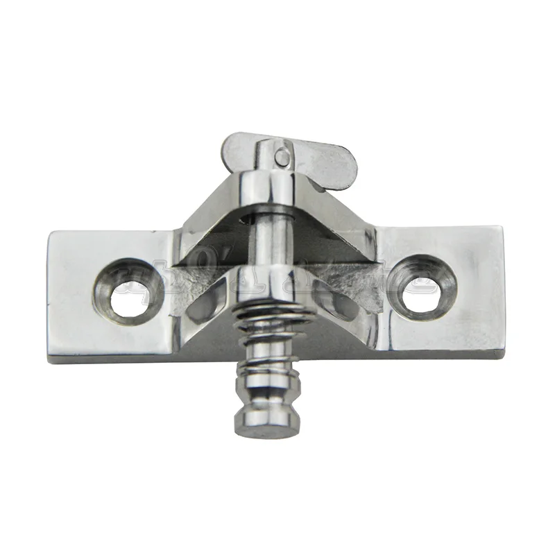 2Pcs Deck Hinge Mount Bimini Top Fitting Hardware Stainless Steel Ship