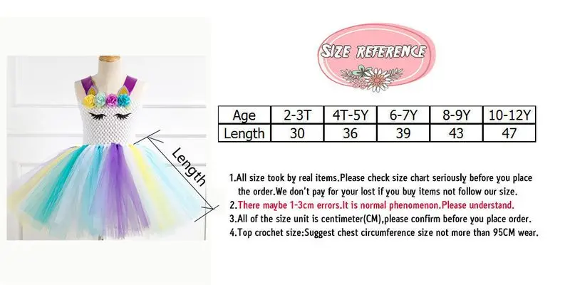 Пасхальные Карнавальные Платья для девочек, Тюлевое Пышное Платье для дня рождения, свадьбы, вечеринки с единорогом и повязкой на голову для детей 2, 3, 4, 5, 6, 7, 8, 9, 10 лет