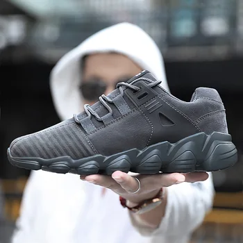 

Spring new men's casual shoes, large size sneakers