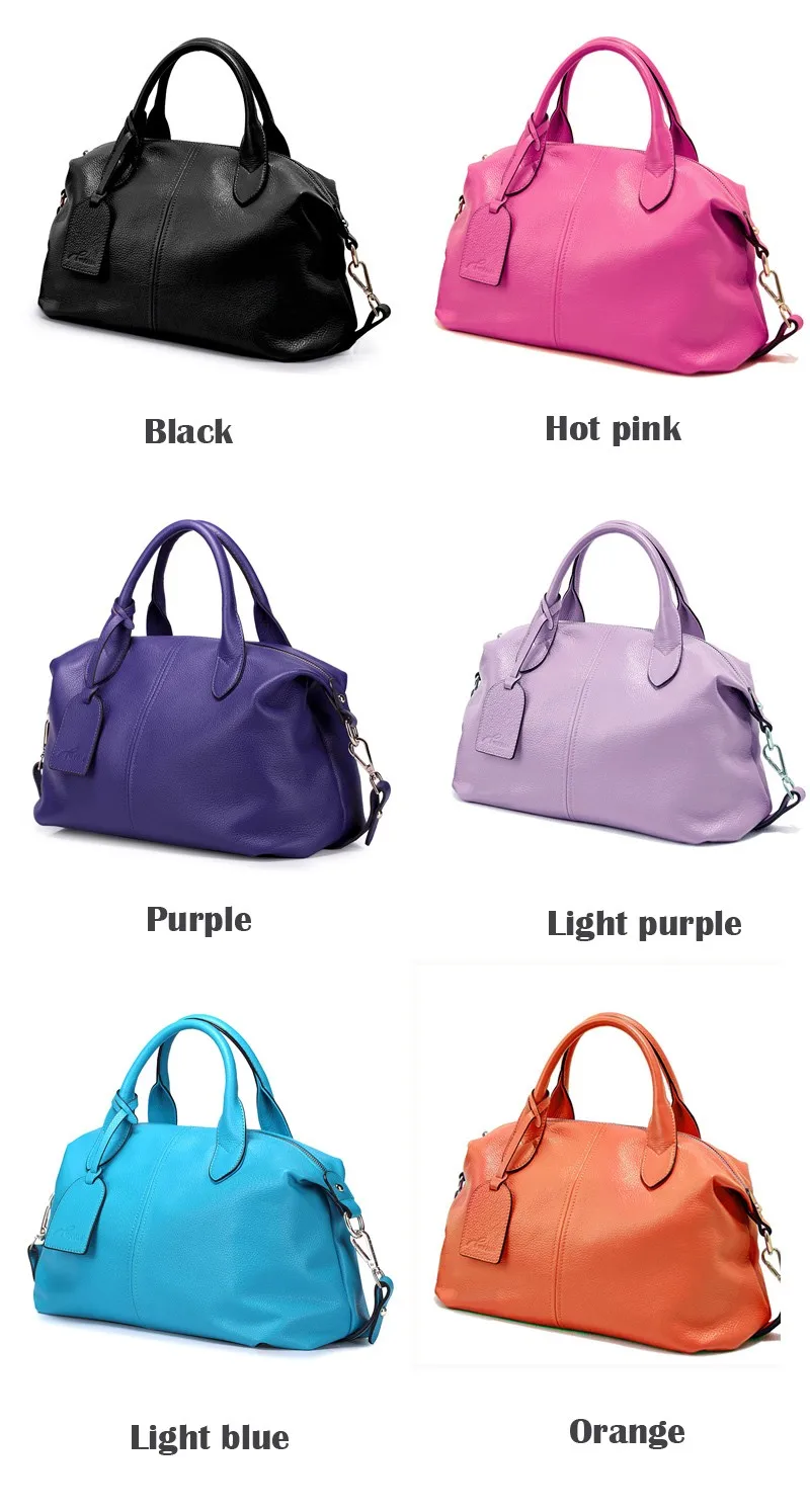 Nucelle women genuine leather handbag 8