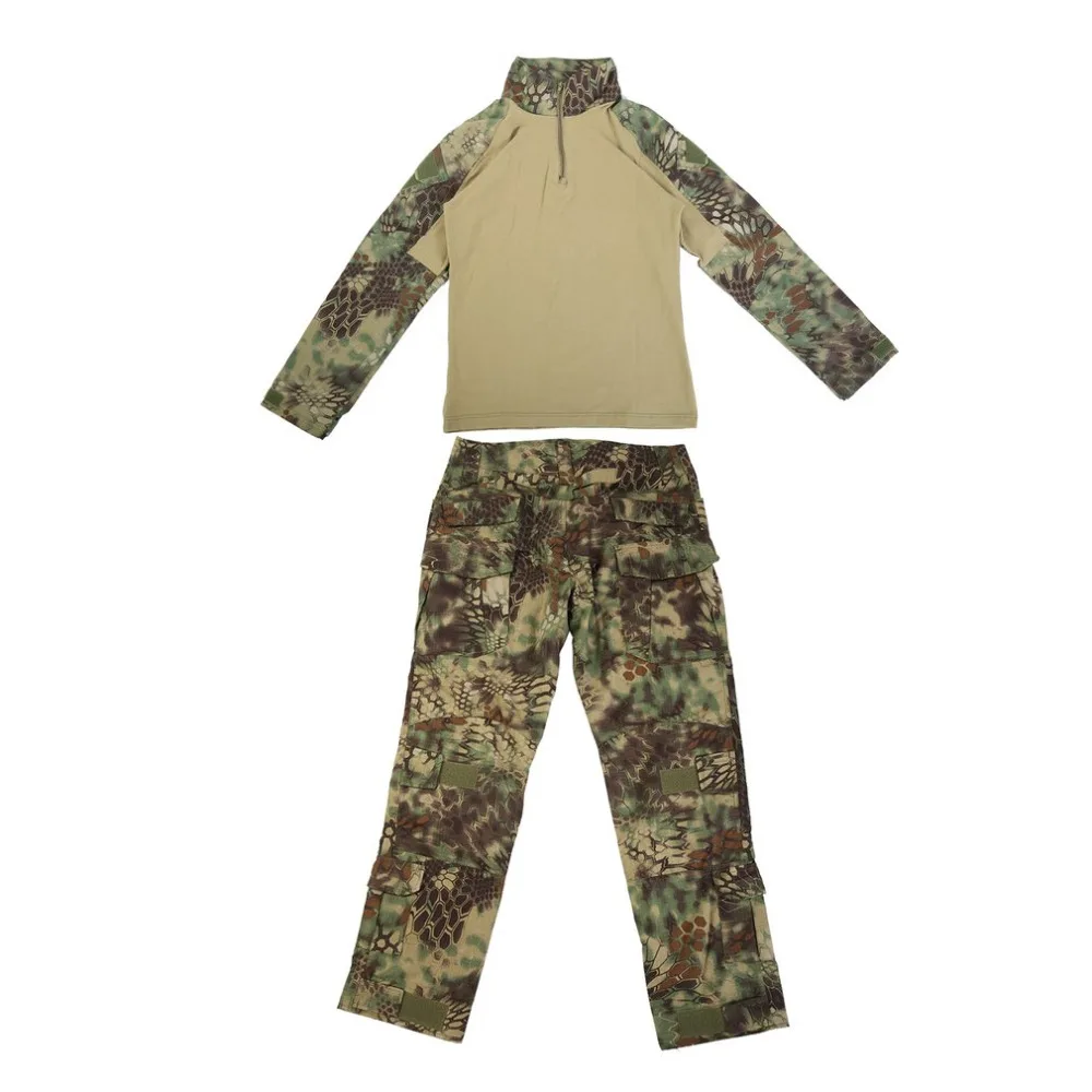 

New Camping Hunting Camouflage Tights Set Tights Tactical Suit Camouflage Outdoor Tactical Clothes Polyester Fiber drop shipping