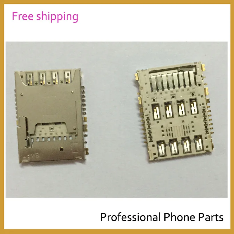 Original New SIM Card Reader Holder Reader Slot For LG G3 D855 D850 D851 Replacement Mobile Phone Parts