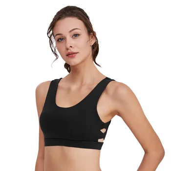 

Tank Tops Women Sport Bra Top Girl Body Shaper Female Running Removable Shaper Underwear Lady Push Up Corset Vest BLACK New